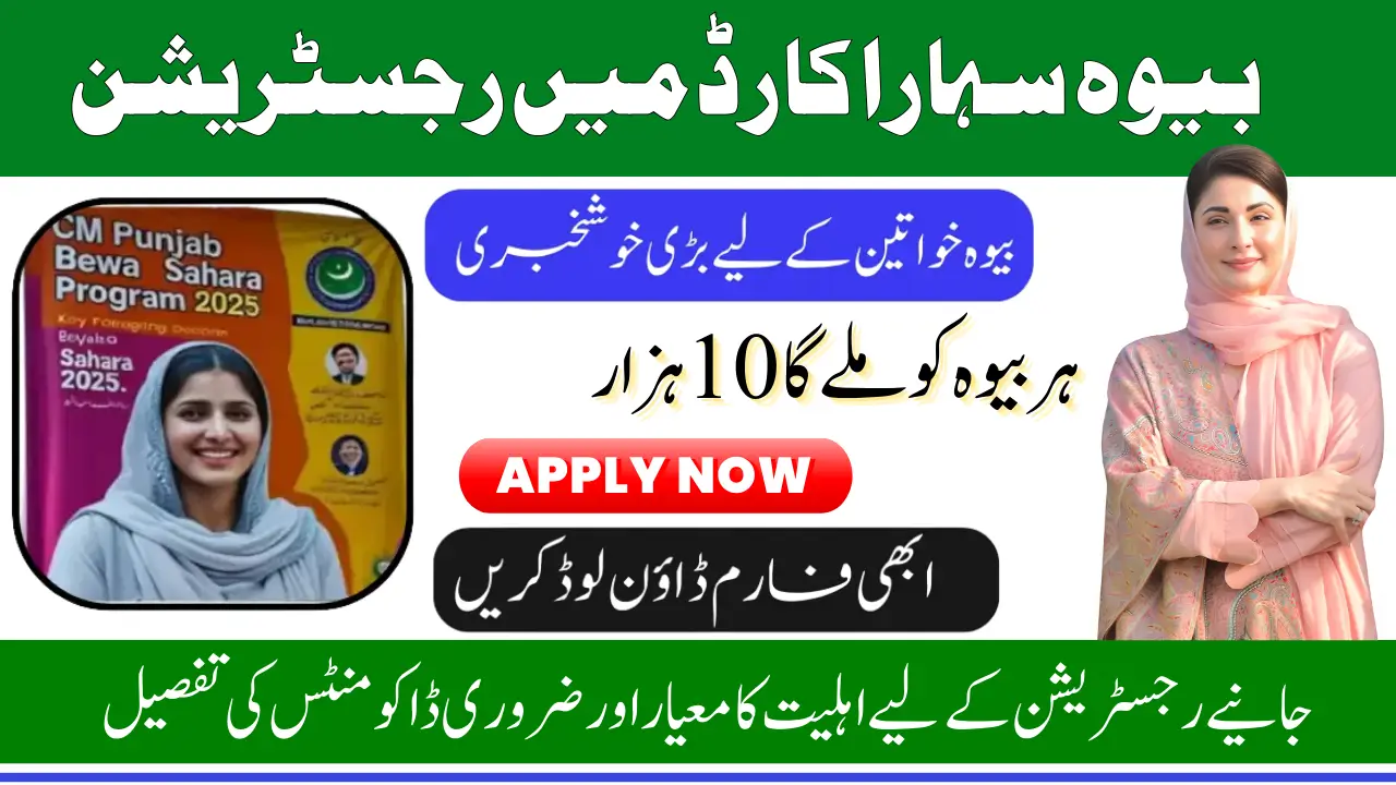 CM Punjab Bewa Sahara Card Application Process Know What Are The Necessary Documents