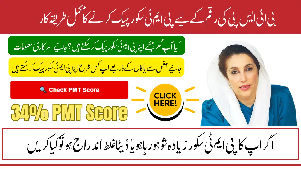 BISP PMT Score Check CNIC 2025 To Confirm Your Eligibility For Phase 3 Payment 13500