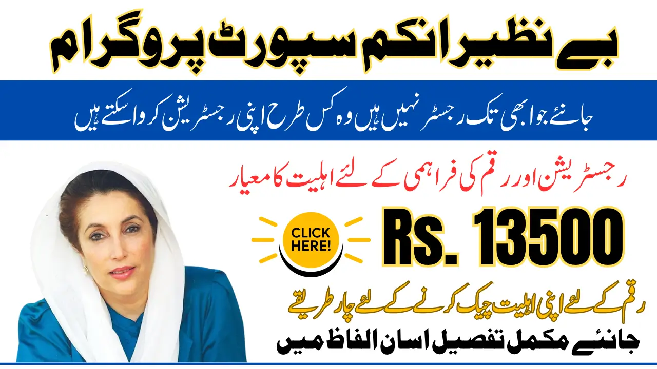 Benazir Income Support Programme 2025 Registration Process And Status Check Detail In July Know Full Guide